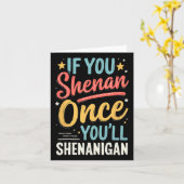 Funny, wenn du Shenan einmal Shenanigan 2 Karte (Gelbe Blume)