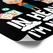 Funny, wenn es kein Bingo im Himmel gibt, bin ich Poster (Ecke)