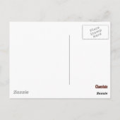 Funny, wenn es Schokolade beinhaltet, zählen Sie m Postkarte (Rückseite)