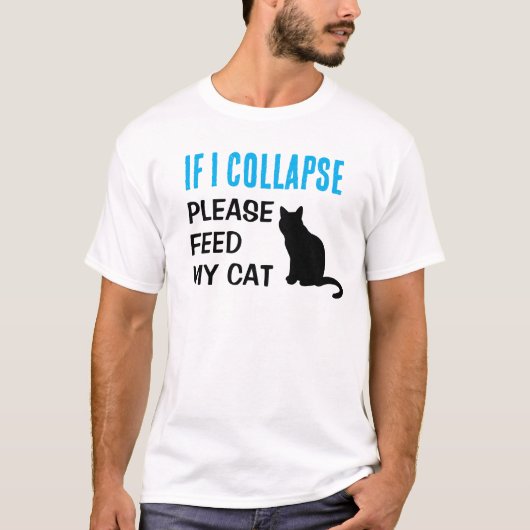 Funny, wenn ich Katzenklatsche Cat Vater Cat Lover T-Shirt (Vorderseite)