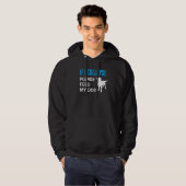 Funny, wenn ich kollapse Hund Vater Hund Lover Hoodie (Vorne ganz)