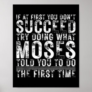 Funny, wenn Sie am Anfang nicht erfolgreich Birthd Poster