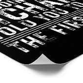 Funny, wenn Sie zuerst nicht erfolgreich sein Gebu Poster (Ecke)