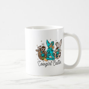 Funny Western Ostertag Niedlich Bunny Cowgirl Oste Kaffeetasse