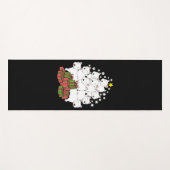 Funny Westie Xmas Tree Weihnachten Yogamatte (Vorderseite (Horizontal))