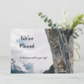 Funny Weve moved New Address Cliff House Ankündigung (Stehend Vorderseite)