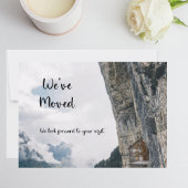 Funny Weve moved New Address Cliff House Ankündigung