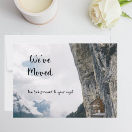 Funny Weve moved New Address Cliff House Ankündigung