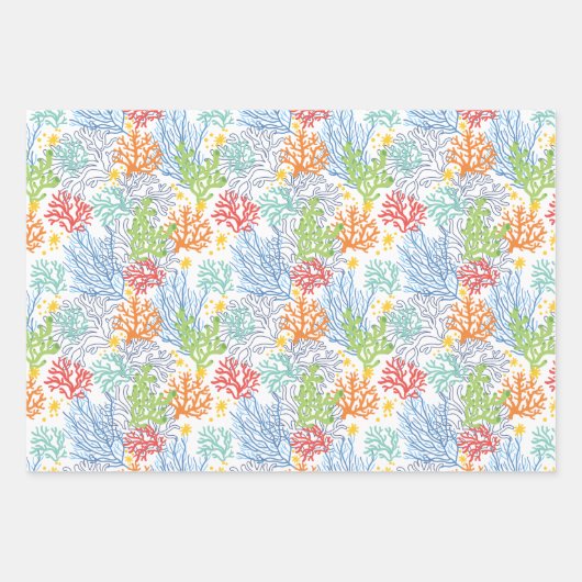 Funny Whale Hai mit Namen Christmas Wrapping Pap Geschenkpapier Set (Vorderseite 2)