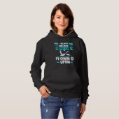 Funny Whale Ocean Marine Mammal & Whale Watching Hoodie (Vorne ganz)