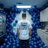 Funny Whale Pun "Oh Whale" Hump Day Design T-Shirt