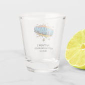 Funny Wham Bachelor Party Gastgeschenk Hochzeit Schnapsglas (Rückseite)