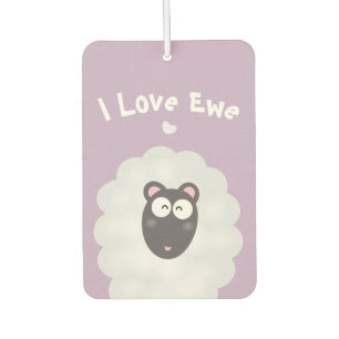 Funny Whimsical Pub I Liebe Sie Niedlich Pastel Li Autolufterfrischer