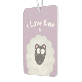 Funny Whimsical Pub I Liebe Sie Niedlich Pastel Li Autolufterfrischer (Links)