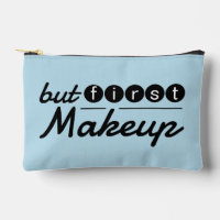 Funny Whimsical Vintag Pastel Blue Makeup Reisen