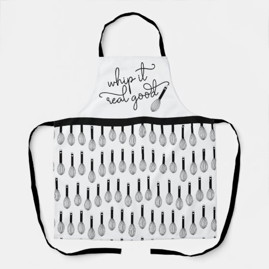 Funny Whip it Real Good Whisky Schürze (Vorderseite)