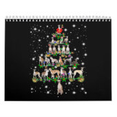 Funny Whippet Weihnachtsbaum Kalender (Titelbild)
