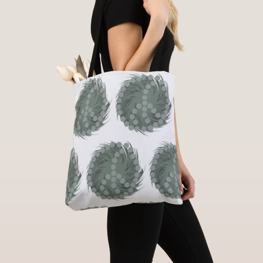 Funny Whirled Peas Cartoon Food Art Fun Design Tasche (Von Nahem)