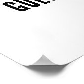 Funny Whiskey Tumbler - Kaffee oder Whiskey? Poster (Ecke)