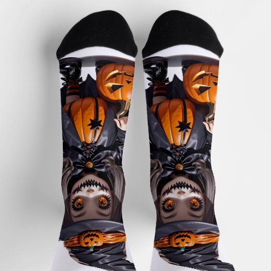 Funny whitch socken (Oben)