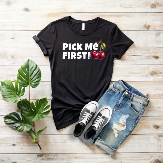 Funny White Cherbe Slogan Mutter Tag T-Shirt