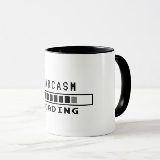 Funny White Classic Tasse (VorderseiteRechts)