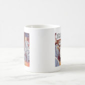 Funny White Elephant im Raum Kaffeetasse (Mittel)