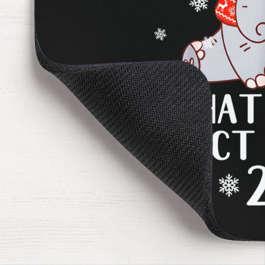 Funny White Elephant Pjs For Adults Under 15 20 Mousepad (Ecke)