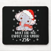 Funny White Elephant Pjs For Adults Under 15 20 Mousepad (Vorne)