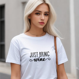 Funny White holt Wein T-Shirt