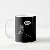 Funny Who Owl Grammar Englischer Kaffeetasse (Links)