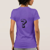 Funny Why Do I Got To Be An Adult Everyday T-Shirt (Rückseite)