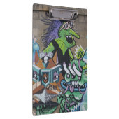 Funny Wicked Green Hexe Klemmbrett (Rechts)