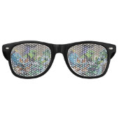 Funny Wicked Green Hexe Partybrille (Vorderseite)