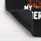 Funny Wiener Puppy My Therast Dachshund Dog Mousepad (Ecke)