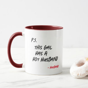 Funny Wifey Tasse - Dieses Gal hat ein heißes Gesc