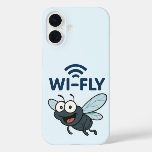 Funny Wifi Phone Case (Rückseite)