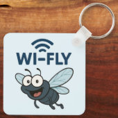 Funny Wifi Schlüsselanhänger (Rückseite)