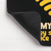 Funny Wifi Went Down Quote Computer Nerd For Prete Mousepad (Ecke)