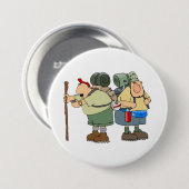 Funny Wikers Outdoor Adventure Camping Spaß Button (Vorne & Hinten)