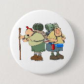 Funny Wikers Outdoor Adventure Camping Spaß Button (Vorderseite)