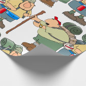 Funny Wikers Outdoor Adventure Camping Spaß Geschenkpapier