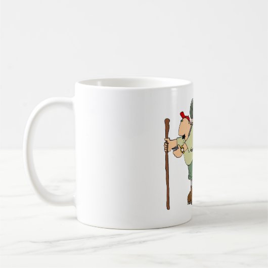 Funny Wikers Outdoor Adventure Camping Spaß Kaffeetasse (Links)