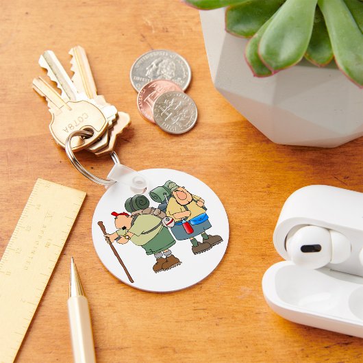 Funny Wikers Outdoor Adventure Camping Spaß Schlüsselanhänger