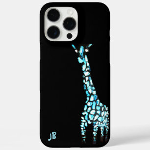 Funny Wild Animal Abstrakt Giraffe Personalisiert iPhone 16 Pro Max Hülle