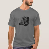 Funny Wild Boar Hunter Jagd Wilde Sau T-Shirt (Vorderseite)