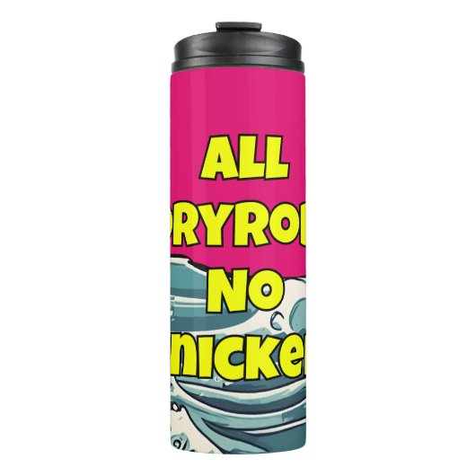 Funny Wild Schwimmer Getränkehalter Dryrobe Träger Thermosbecher (Vorderseite)