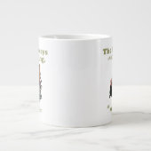 Funny Wild Turkey Junting Quote Tasse (Vorderseite)