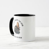 Funny Wild Turkey Zitat zur Jagd Tasse (Vorderseite Links)