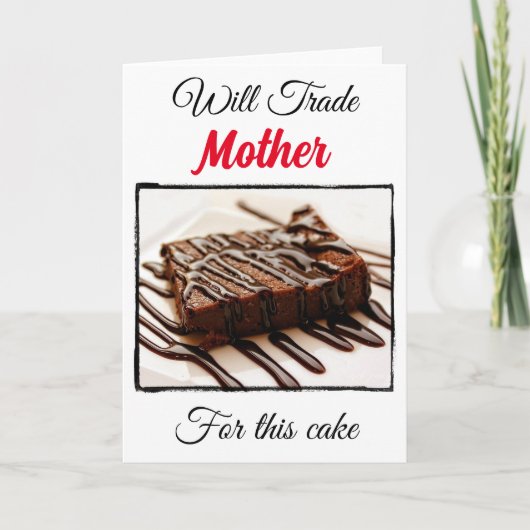 Funny will handeln für: Mutter Karte (Vorderseite)